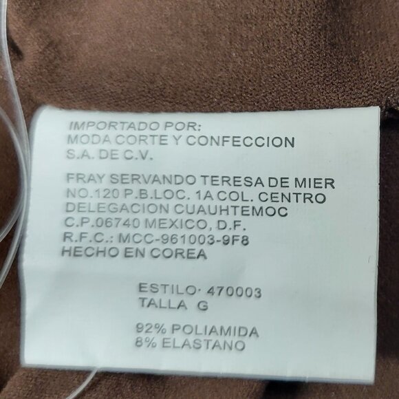 Turtleneck Seamless Top Brown Top Long Sleeve Fall Top Winter Top Size L NEW - Picture 6 of 9